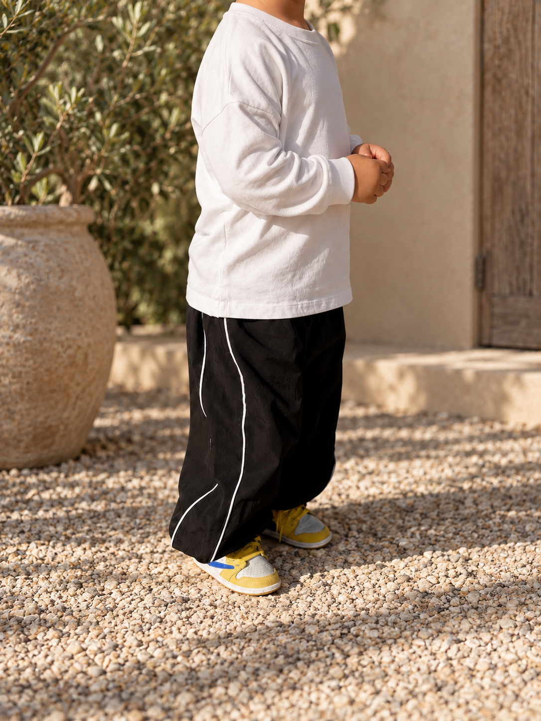 Parachute Broek - Black